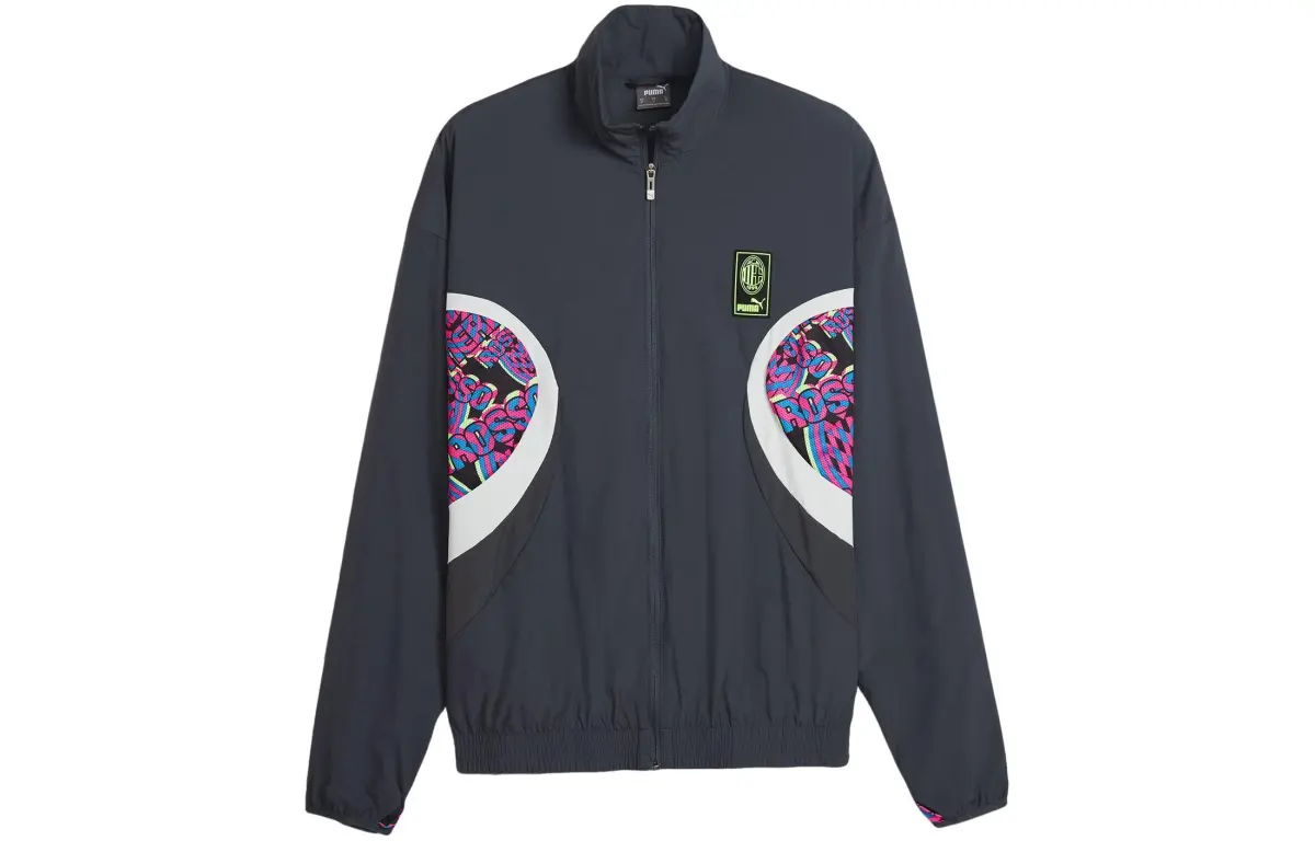 PUMA ACM FTBLNRGY WOVEN JACKET Jackets & Coats Men's Dark Gray