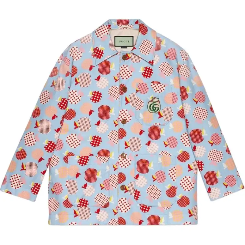 GUCCI Jackets & Coats Unisex Blue