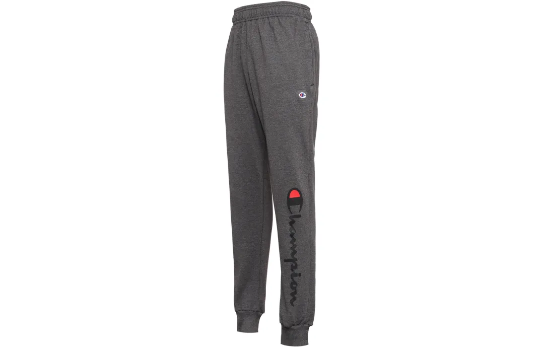 Champion Knitted Sweatpants US Version Unisex Dark Gray
