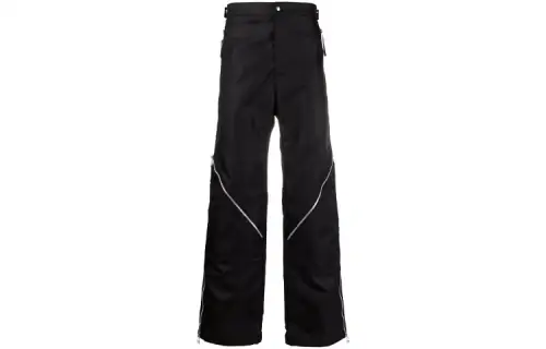 Bottega Veneta Zip Detail Straight Legged Trousers