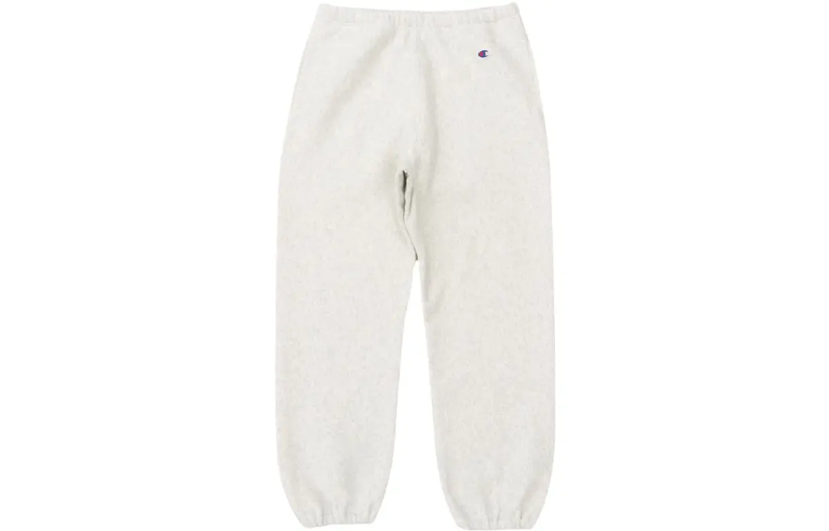 Champion FW22 Solid Color Loose Fit Casual Fleece Lined Knitted Sweatpants Men's