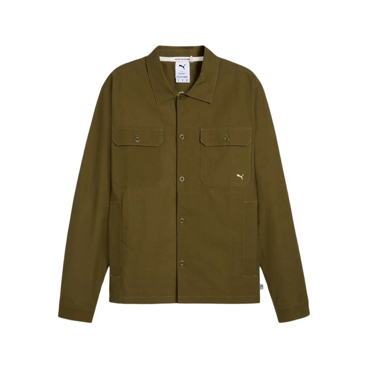 PUMA Chamarra Camisera Mmq Para Hombre