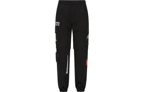 EVISU Cargo Pants Casual Pants Men's Black