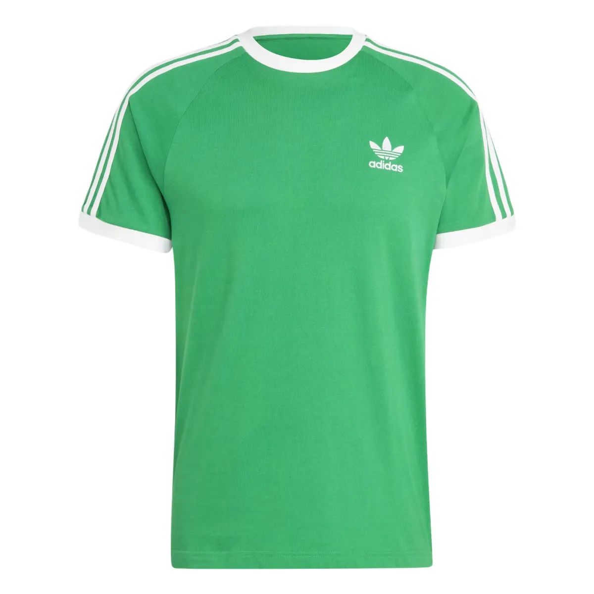 Adidas Originals Shamrock Retro Stripes T Shirt Men's Green