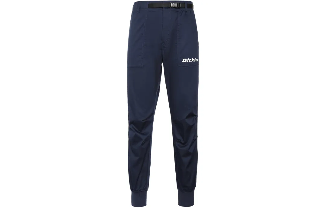 Dickies Casual Pants Men's Dark Navy Blue Moderate Cuffed Pants