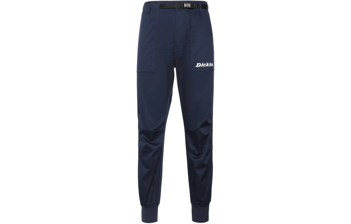 Dickies Casual Pants Men's Dark Navy Blue Moderate Cuffed Pants