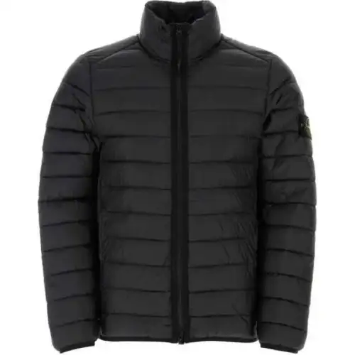 STONE ISLAND Zip-Up High Neck Padded Jacket