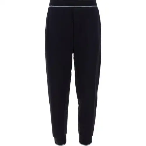 PRADA Knitted Sweatpants Men's Black Moderate Other
