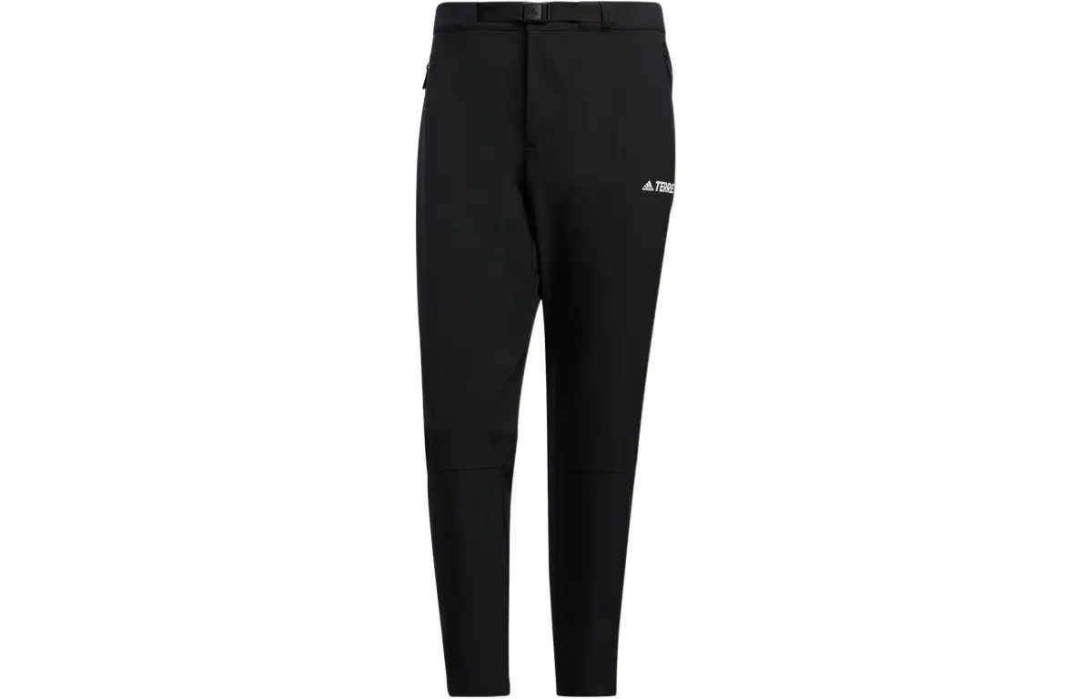 Adidas Terrex Knitted Sweatpants Men's Black Moderate Tapered Pants
