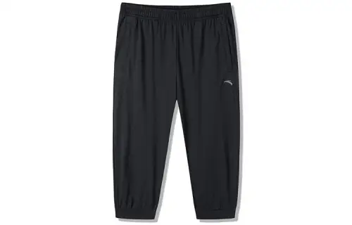 Anta Life Collection Knitted Sweatpants Men's Black