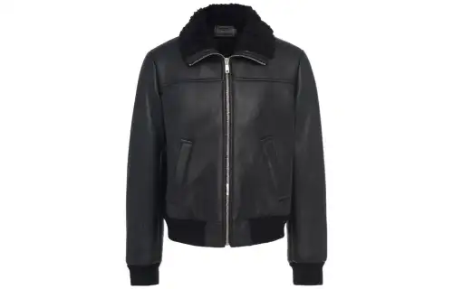 【Previous Season】shearling zip-up bomber jacket