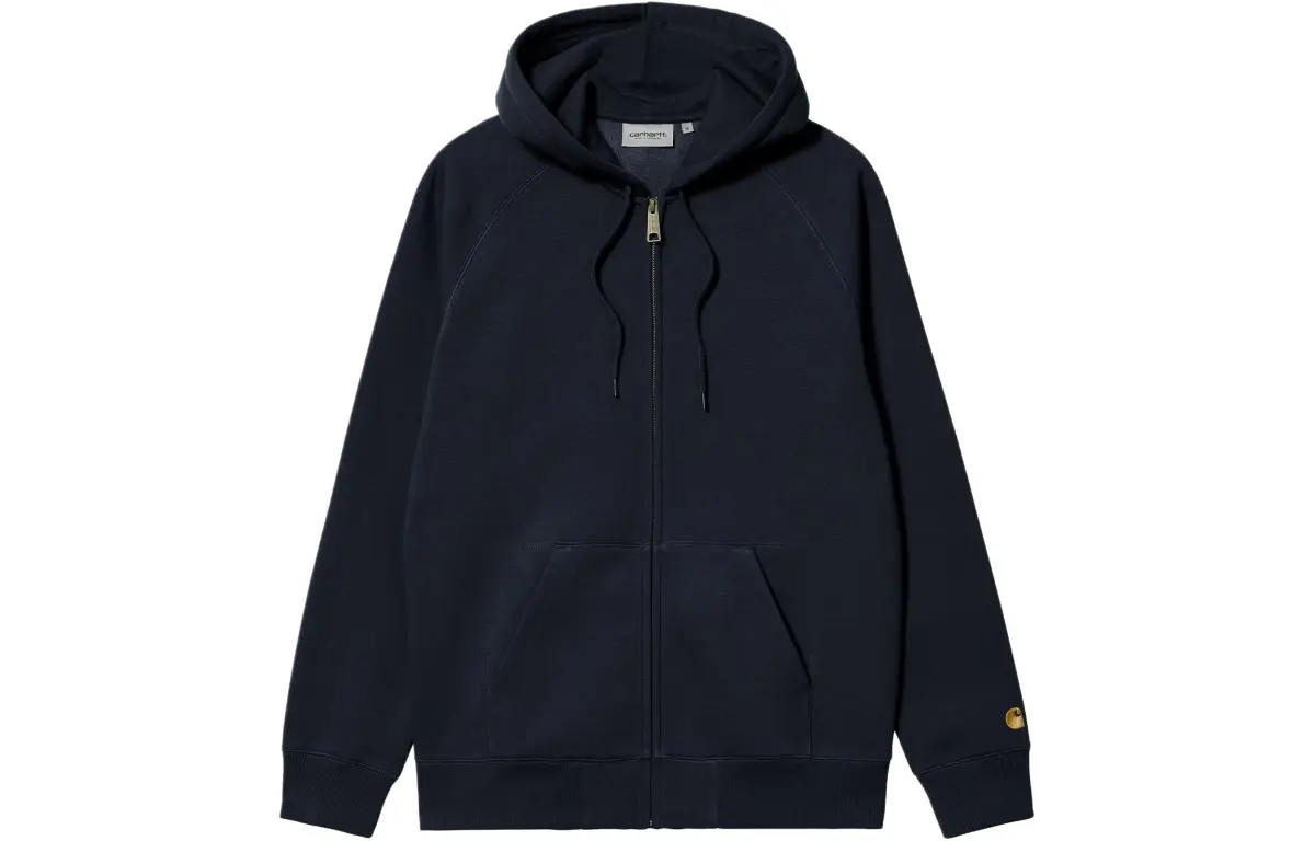 Carhartt WIP SS24 Hooded Chase Jacket Men's Marine Blue