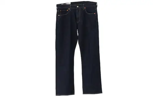 Levis Straight Fit Pants Jeans Men's Blue