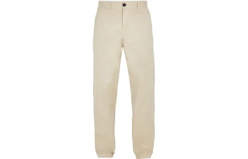 STONE ISLAND Knitted Sweatpants Men's Khaki Moderate Cuffed Pants