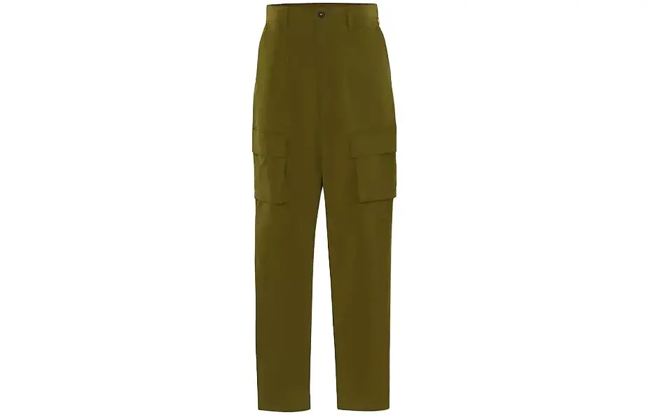Timberland Cargo Pants Men's Green Moderate Cuffed Pants