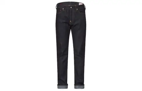 EVISU Slim Fit Pants Stretch Moderate Jeans Men's Denim Blue