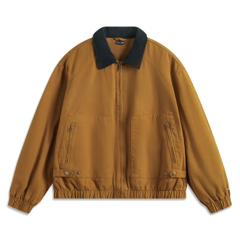 Li Ning Sports Fashion Collection Jackets & Coats Unisex Gold Brown