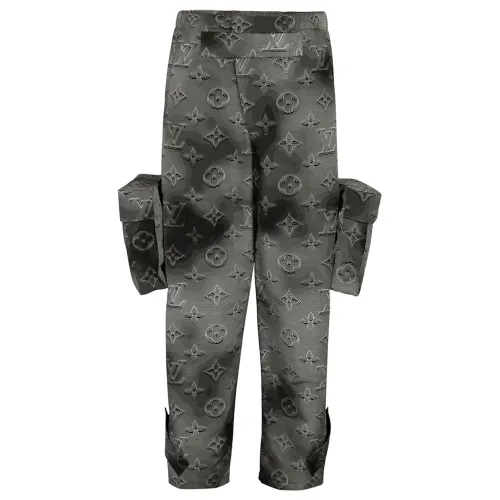 LOUIS VUITTON Casual Pants Men's Gray