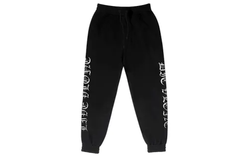 VLONE Gothic Alphabet Series Sweatpants Unisex