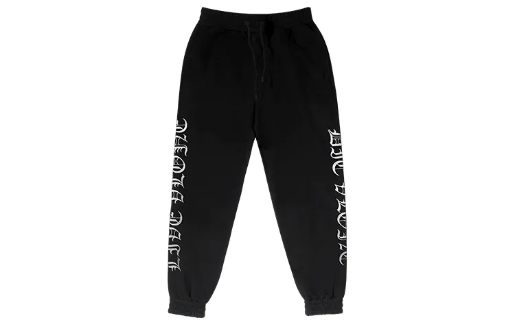 VLONE Gothic Alphabet Series Sweatpants Unisex