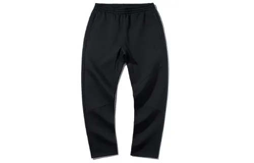 Li Ning Sports Fashion Collection Fleece Lined Thermal Loose Fit Straight Fit Knitted Sweatpants Men's