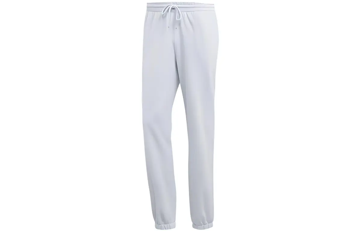 Adidas Originals Essential Knitted Sweatpants Men's Aura Blue Moderate Cuffed Pants