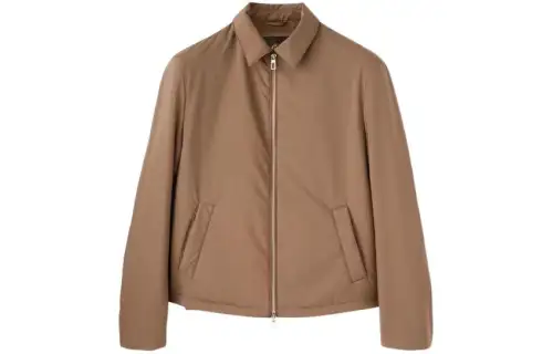 Loro Piana Blouson Maurin Jackets & Coats Men's Brown