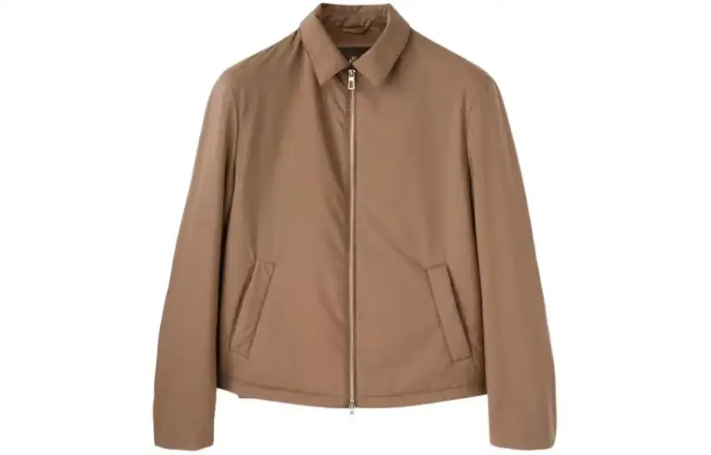 Loro Piana Blouson Maurin Jackets & Coats Men's Brown