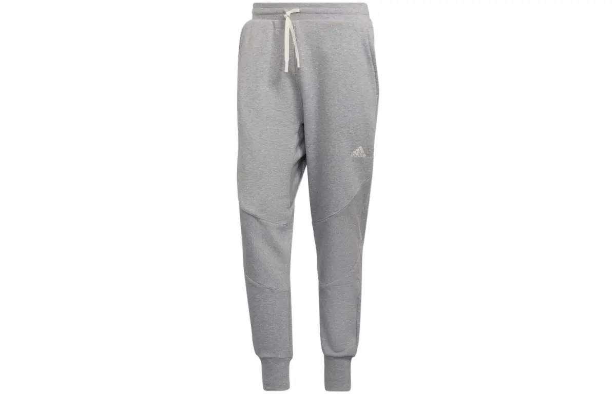 Adidas Knitted Sweatpants Men's Gray