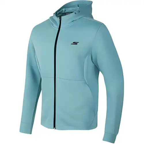 Skechers Comfortable Sports Collection Jackets & Coats Men's Sapphire Blue