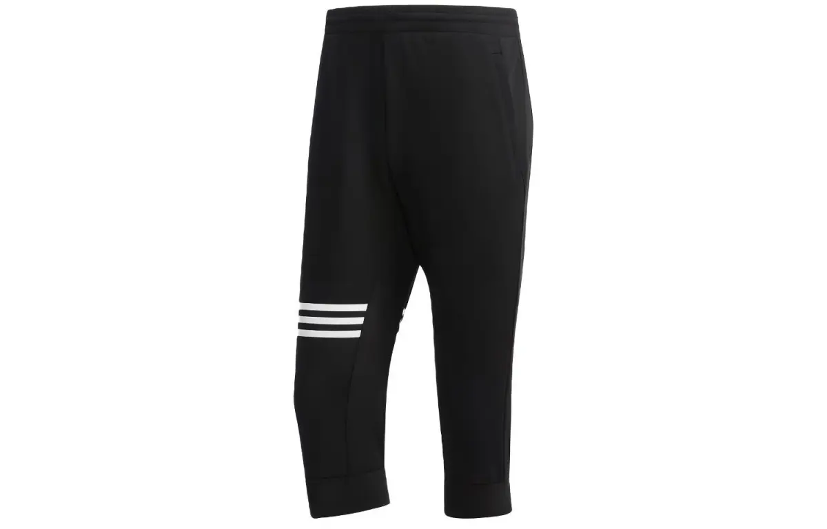 Adidas Casual Pants Men's Black Moderate Cuffed Pants