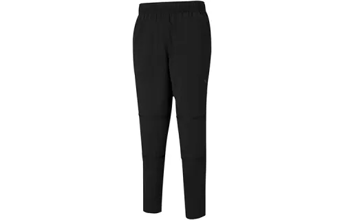 PUMA TEAMRISE Casual Pants Men's Black Moderate Tapered Pants