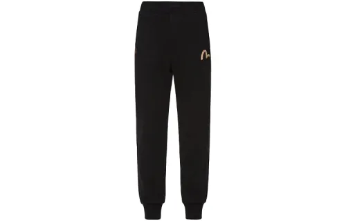 EVISU Knitted Sweatpants Men's Black