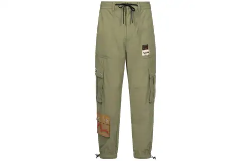 EVISU Cargo Pants Men's Dark Army Green Moderate