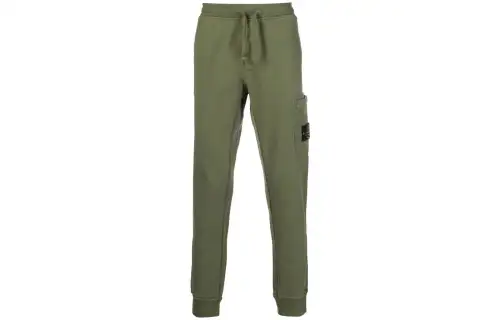 Stone Island Compass-Badge Tapered Pants