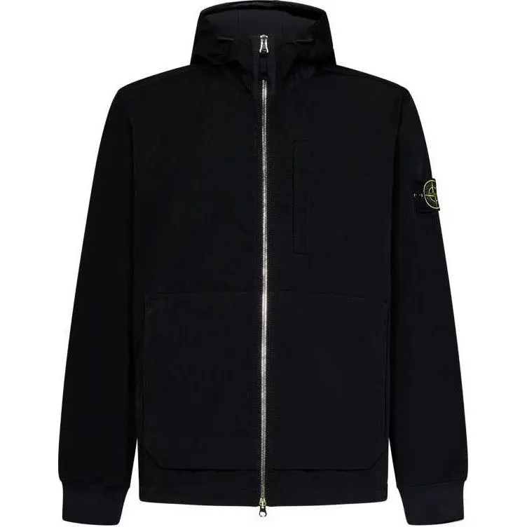 STONE ISLAND Compass Logo patch Hooded Jacket
