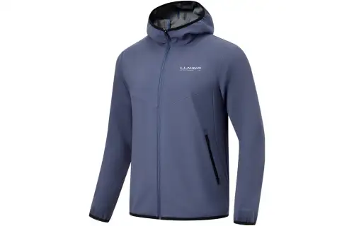 Li Ning Trench Coat Men's Medium Indigo