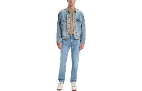Levis Jeans Men's Blue Moderate Straight Fit Pants