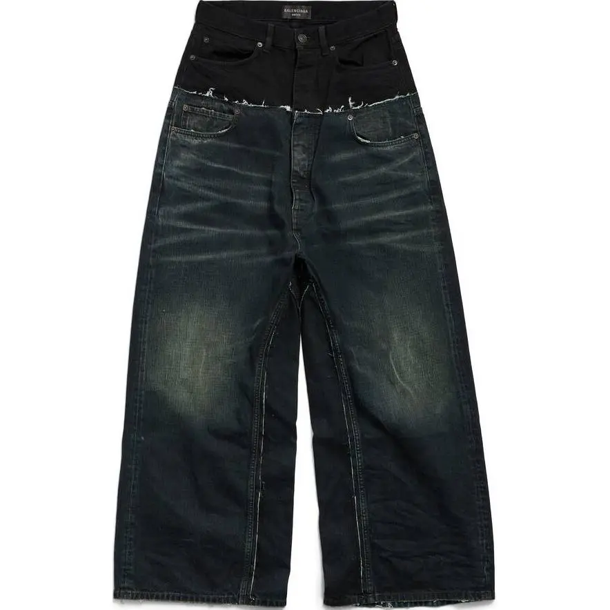 Balenciaga Jeans Loose Fit Unisex Black