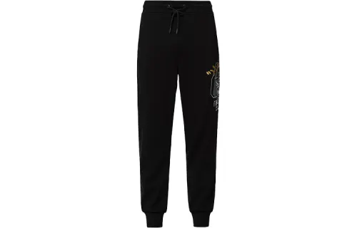EVISU FW22 Knitted Sweatpants Men's Black