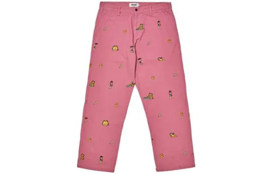 PALACE Casual Pants Unisex Pink