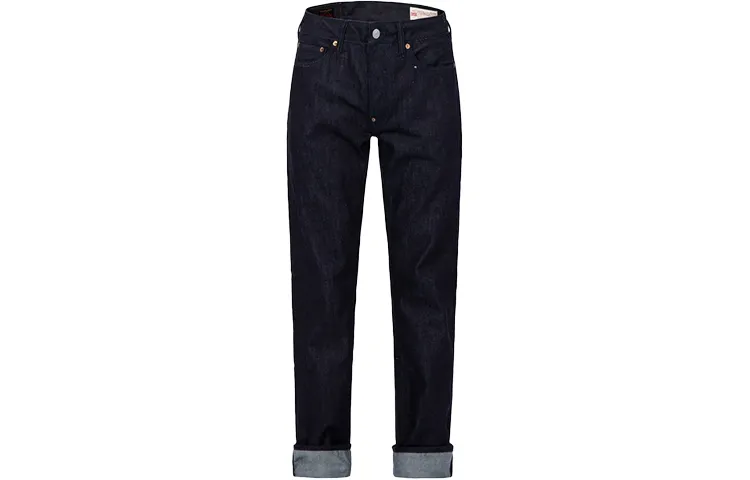 EVISU Jeans Men's Denim Blue Moderate Straight Fit Pants