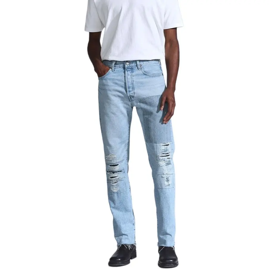Levi's Jeans Men's Light Blue Moderate Straight Fit Pants