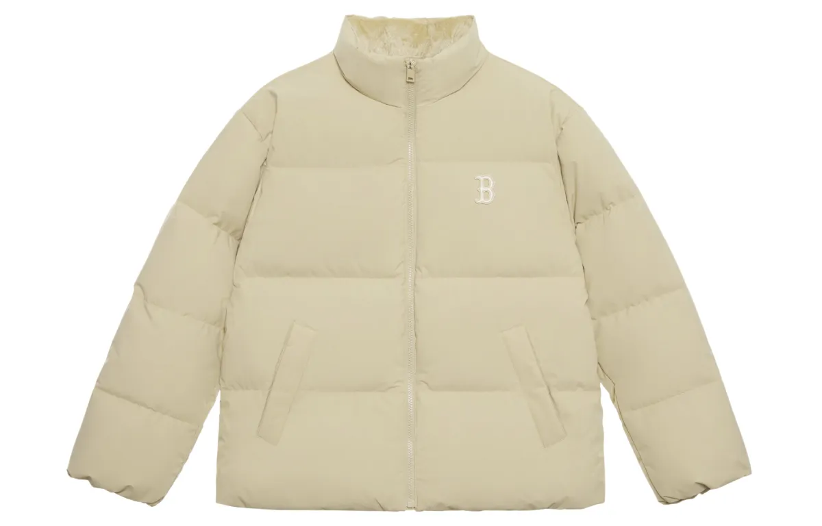 MLB Boston Red Sox Basic Collection FW24 Down Jacket Unisex Sandy Brown