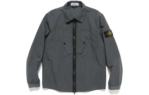 STONE ISLAND Jackets & Coats Men's Lead Gray