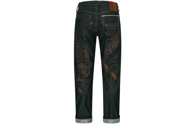 EVISU Jeans Men's Denim Blue Moderate Other