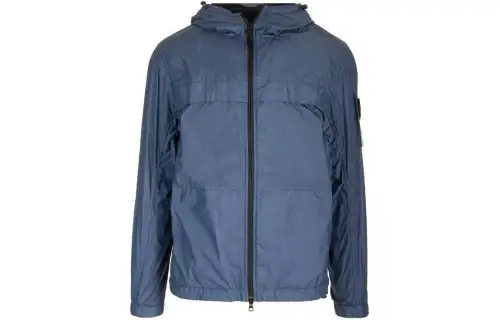 STONE ISLAND SS24 Jackets & Coats Men's Blue