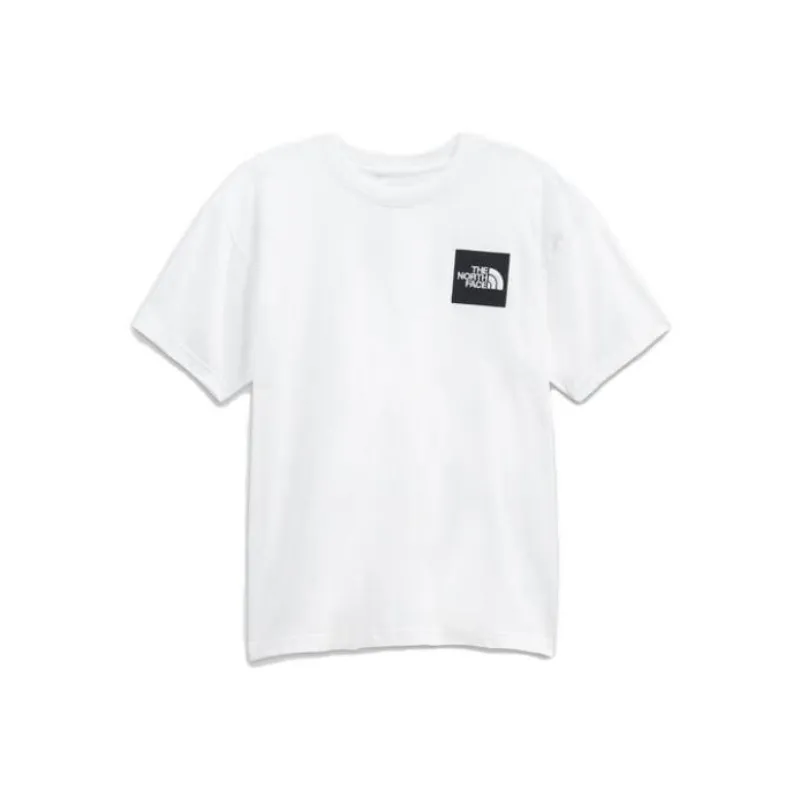 THE NORTH FACE T-Shirts Men's White Crew Neck Moderate Straight Fit