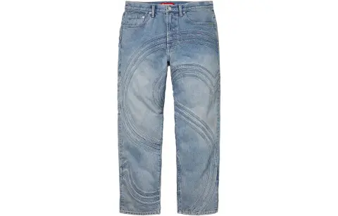 Supreme S Logo Loose Fit Jean