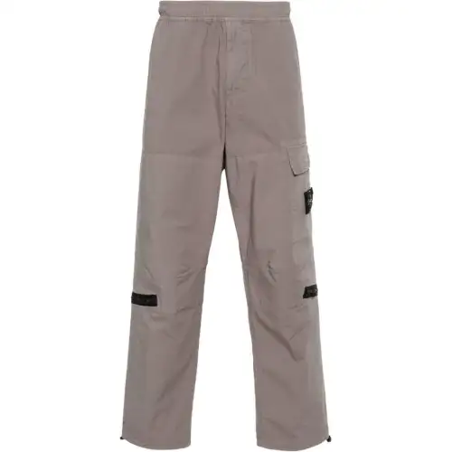 STONE ISLAND Compass motif Cargo Pants